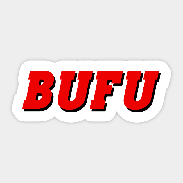 BUFU Sticker by FDNY